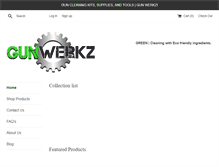 Tablet Screenshot of gunwerkz.com